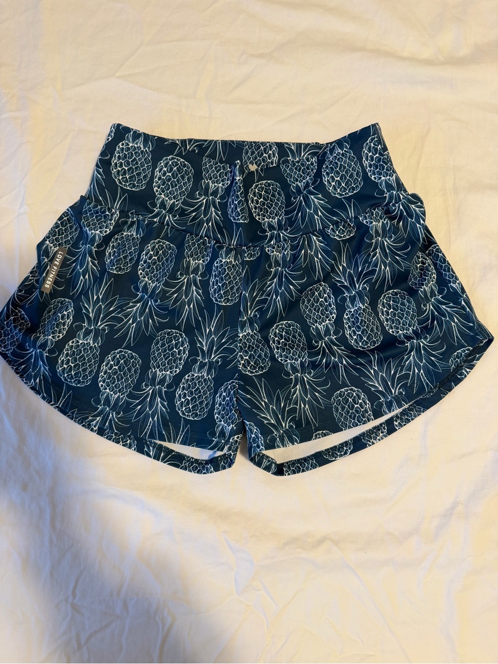 Love Fitness Pineapple Print Runners